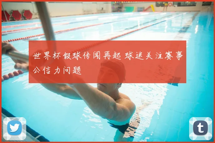 世界杯假球传闻再起 球迷关注赛事公信力问题
