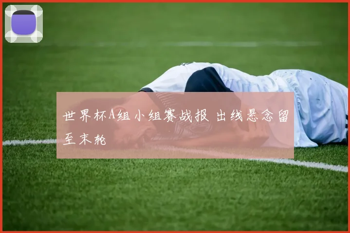 世界杯A组小组赛战报 出线悬念留至末轮